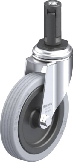 Blickle 848273 Lkra-Vpa 125G-11-Er13 Hjul, Hjuldiameter 125 Mm, Bæreevne (Maks.) 120 Kg, 1 Stk