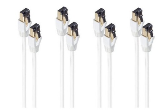 Shiverpeaks Bs08-41056-4 Nettverkskabel Hvit 5 M Cat8.1 F/Ftp (Fftp) (Bs08-41056-4)