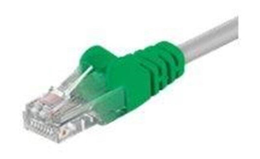 Goobay 3 m CAT 5e Krysskoblingskabel U/UTP Grågrønn