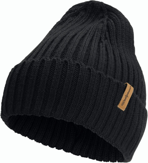Woolpower Beanie Rib Black OneSize