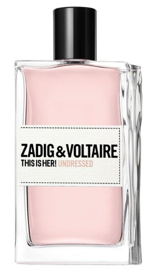 Zadig & Voltaire This Is Her! Undressed Eau de Parfum 100ml med Musk og Sandeltre Zadig & Voltaire This Is Her! Undressed Eau de Parfum 100ml med Musk og Sandeltre