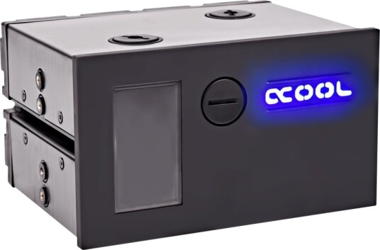 Alphacool Eisfach Single Laing D5 reservoar svart 15247