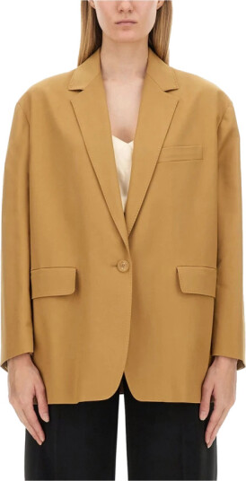 Max Mara Dame Jakker Beige S,