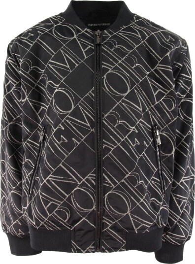 Emporio Armani Jakke   Navy m. Broderi   Emporio Armani   14 år (164)   Overgangsjakke   Blå