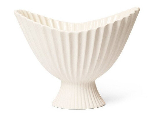 Ferm Living Fountain skål 28 cm Off-white