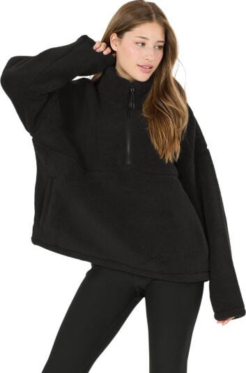 Athlecia Norika W Pile Fleece BLACK 40