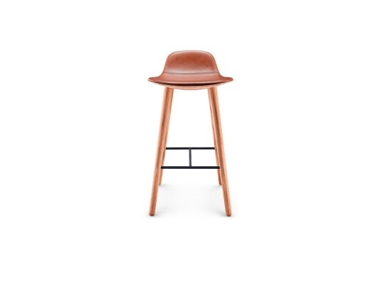 Eva Solo   Abalone Stool H75 Nature Oak/Cognac   Lampemesteren