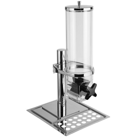 VEGA Müslidispenser Hamshire enkel GN 1/2; 4l, 26.5x32.5x56.2 cm (LxBxH); Sølvfarge