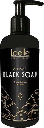 Loelle African Black Soap 250 ml Bad & Dusjkrem