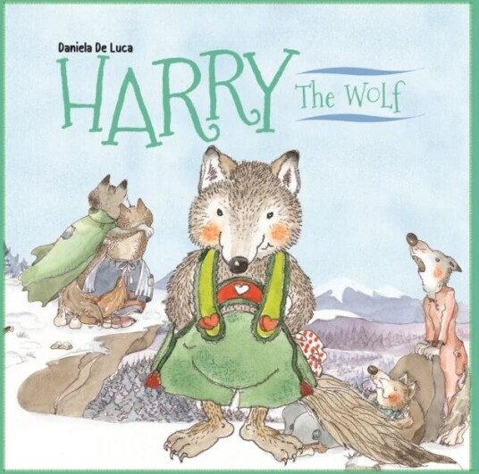 Harry The Wolf Av Daniela De Luca, Neil Morris