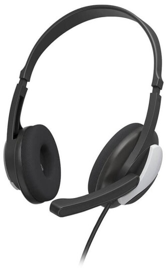 Hama PC Headset Office Stereo On-Ear HS-P100 V2 Sort 3,5mm Hama PC Headset Office Stereo On-Ear HS-P100 V2 Sort 3,5mm