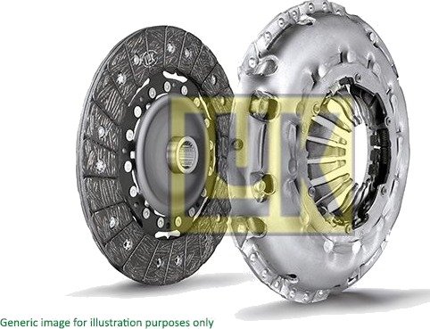 Clutchsett LuK 624 4160 09 Clutchsett LuK 624 4160 09