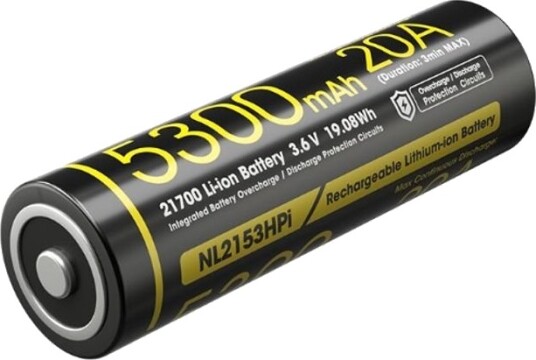 Nitecore NL2153HPi 21700 Li-ion 5300mAh 3,6V