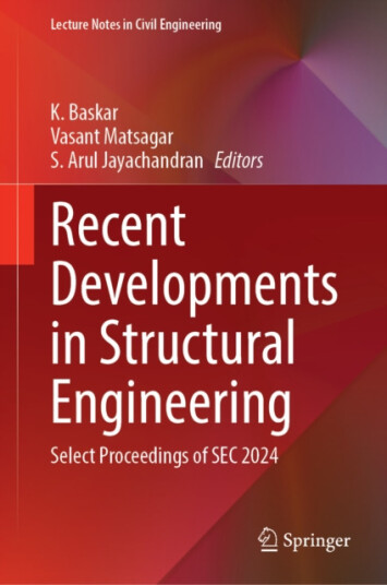 Recent Developments in Structural Engineering Select Proceedings of SEC 2024