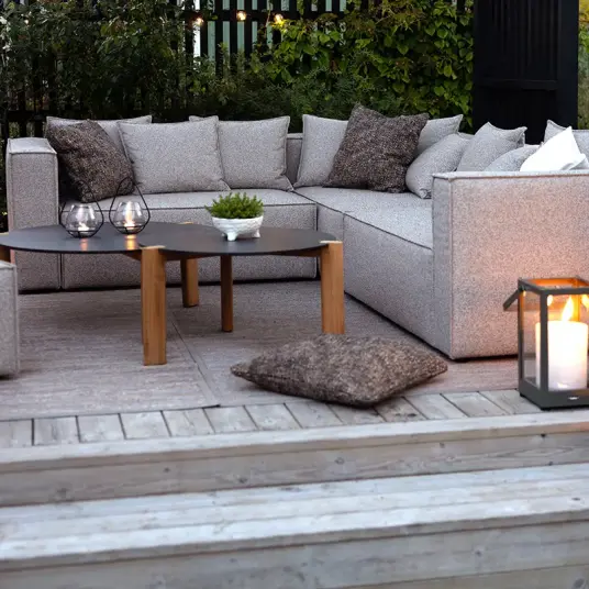 Brafab Muki avsluttende del venstre Smokey grey Brafab Muki avsluttende del venstre Smokey grey