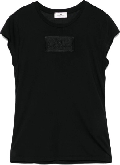 Elisabetta Franchi Dame Topper Svart XL,