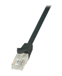 Logilink Koblingskabel Rj-45 Hann Til Rj-45 Hann 10 M Utp Cat 5E Svart