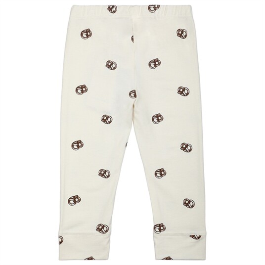 THE NEW Siblings White Swan Himo Leggings 68