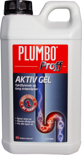 PLUMBO PROFF AKTIV GEL 2,5 LITER PLUMBO PROFF AKTIV GEL 2,5 LITER