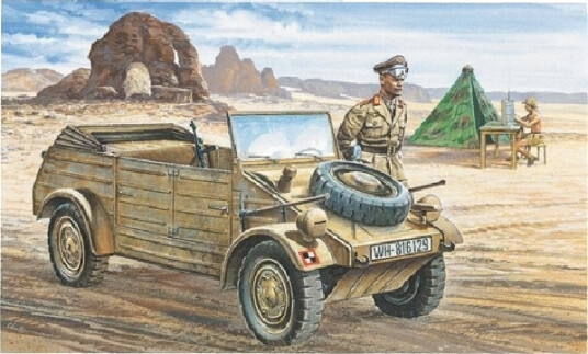Italeri 1:35 VW Type 82 Kübelwagen Militærmodell