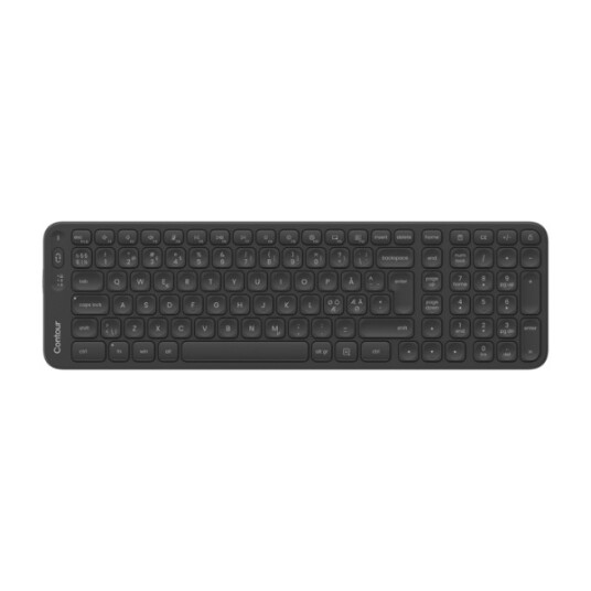 Contour Balance Mid-Size Trådløst Tastatur med Bluetooth 5.1 - Nordisk