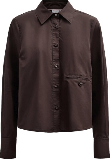 Nümph Nuasho Shirt Brown 40 Nümph Nuasho Shirt Brown 40