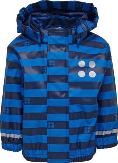 LEGO® Wear Regnjakke Blå/Marine Stripet LEGO® Wear 1 år (80) Regnjakke LEGO® Wear Regnjakke Blå/Marine Stripet LEGO® Wear 1 år (80) Regnjakke