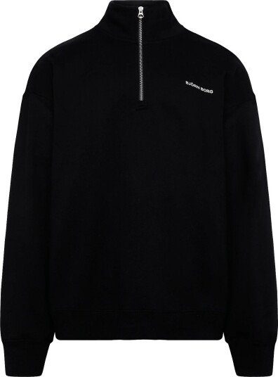 Björn Borg Borg Oversized Half Zip BLACK BEAUTY XXL Björn Borg Borg Oversized Half Zip BLACK BEAUTY XXL