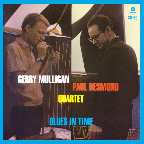 Gerry Mulligan Paul Desmond  Blues In Time  LP/Vinyl