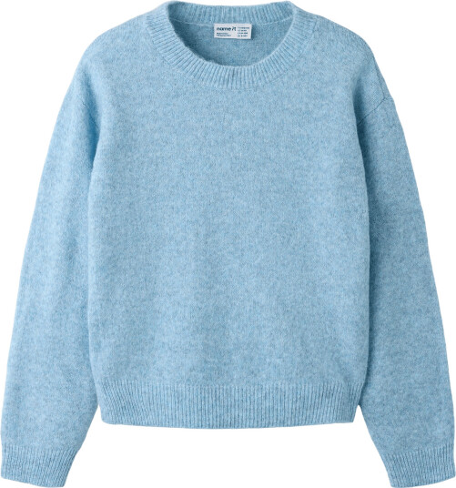 Name It Nkfolansa Ls Knit   Blue   116