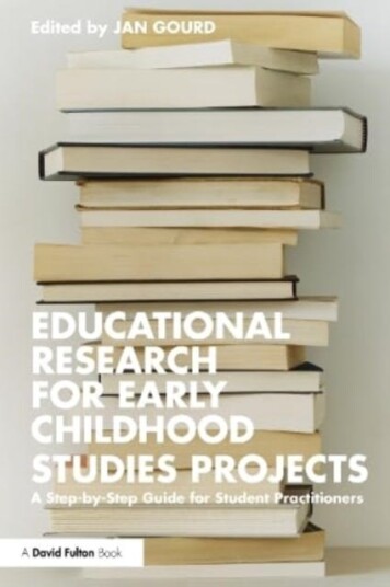 Educational Research For Early Childhood Studies Projects