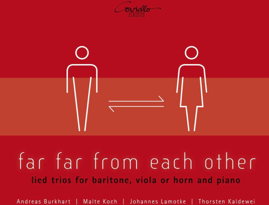 Andreas Burkhart Malte Koch Johannes Lamotke Thorsten Kaldewei Far From Each Other: Lied Trios For Baritone Viola Or Horn And Piano CD