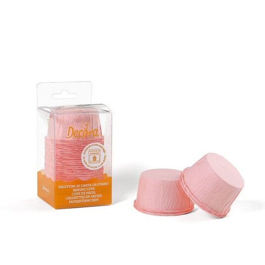 Decora Muffinsformer Ruffled Rosa Pk/25 