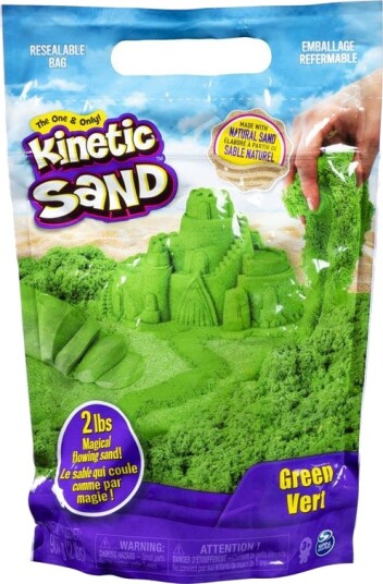 Kinetic Sand Colour Bag Grønn Kinetic Sand Colour Bag Grønn