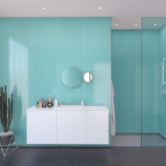 Baderomspanel Fibo 2212 6060 Aquamarine Baderomspanel Fibo 2212 6060 Aquamarine