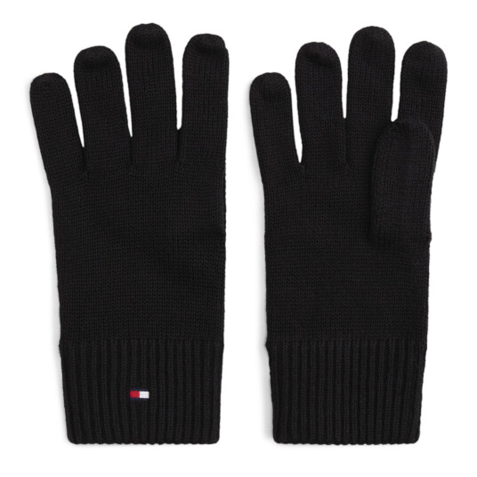 Tommy Hilfiger Essentials Flag Gloves - Black - ONE SIZE Tommy Hilfiger Essentials Flag Gloves - Black - ONE SIZE