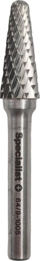 Bore-/Fresebits Specialist+ Hardmetall Fræser Kel, 10X25x6 Mm