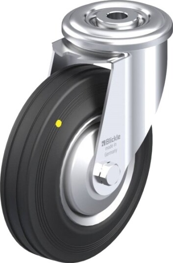 Blickle 749796 Ler-Ve 125R-El-Fa Hjul • Hjuldiameter 125 Mm • Maks. 100 Kg • 1 Stk