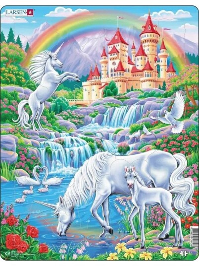 Larsen Puzzles Unicorns Larsen Puzzles Unicorns