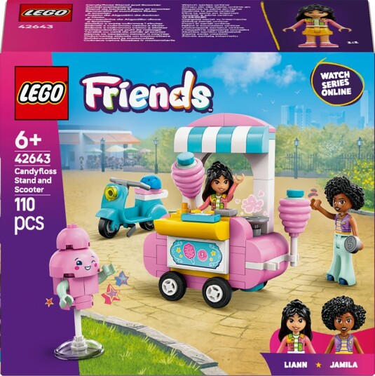 LEGO Friends 42643 Sukkerspinnkiosk og scooter LEGO Friends 42643 Sukkerspinnkiosk og scooter