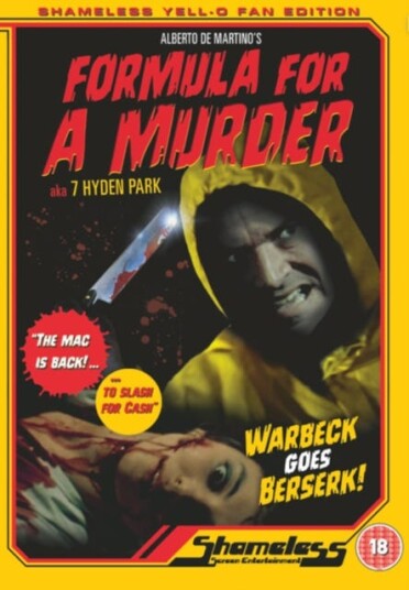 Formula For A Murder (1985) DVD