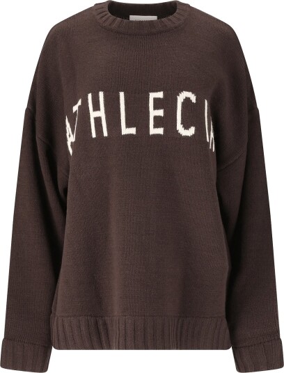 Athlecia Lyda W Knitted Crew Neck CHOCOLATE TORTE 46