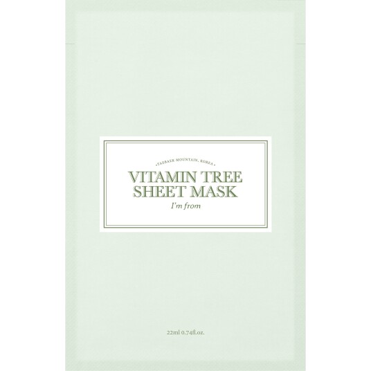 I"m From Vitamin Tree Sheet Mask 1pcs