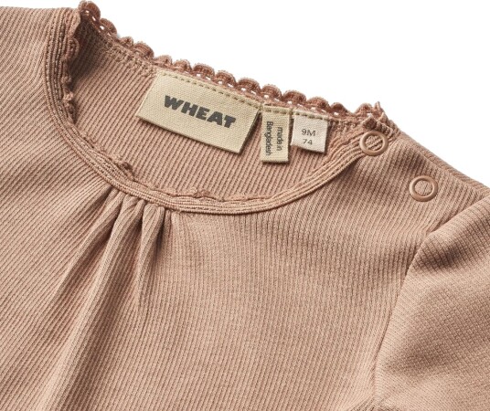 Petit Piao Body S/S Modal Light Petrol (80 / 1 år)
