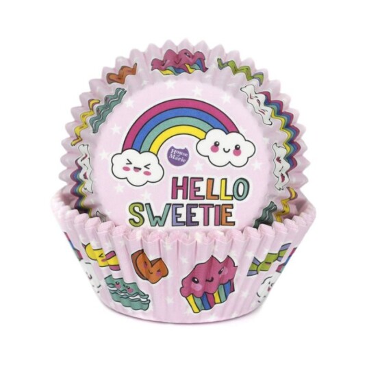 Muffinsform Hello Sweetie Pk/50 