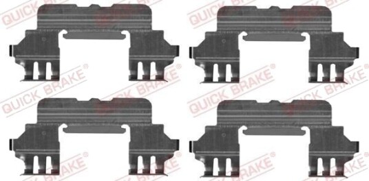 Monteringssett, bremseklosser QUICK BRAKE 109-1860