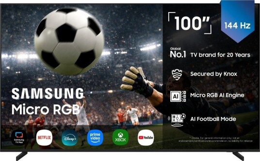 Samsung 100" R85H 4K Micro RGB Smart TV (2026) Samsung 100" R85H 4K Micro RGB Smart TV (2026)