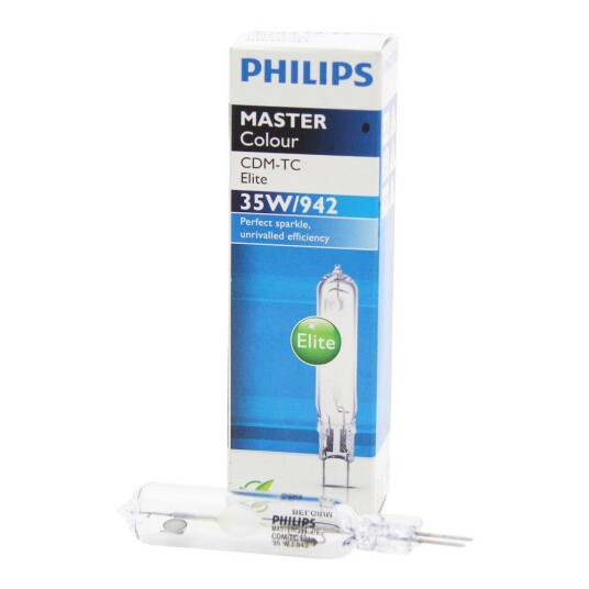 Philips MASTERColour G8.5 CDM-TC Elite 35W - 942 kald hvit | beste fargegjengivelse