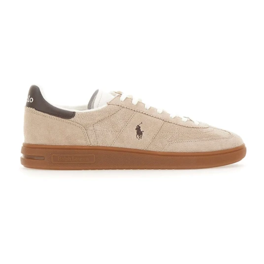 Polo Ralph Lauren Bedford Suede Sneaker Beige 43