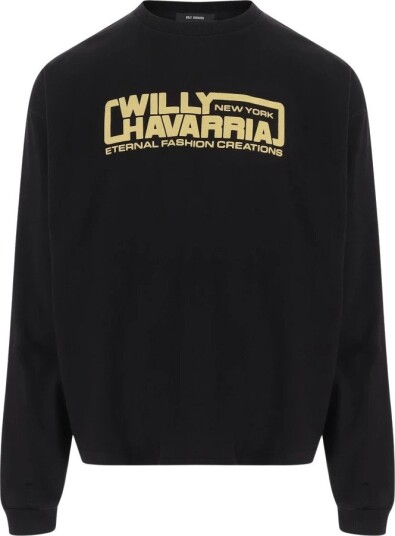 Willy Chavarria Herre Gensere & Hettegensere Svart M, Willy Chavarria Herre Gensere & Hettegensere Svart M,